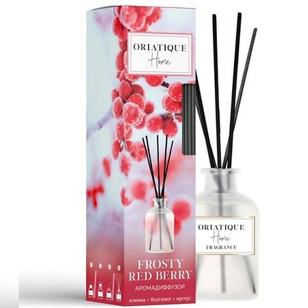 Аромадиффузор ORIATIQUE Аромадиффузор FROSTY RED BERRY Морозные Ягоды искусственные ягоды moonbiffy 43 см