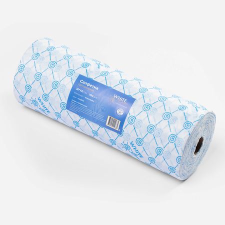 Салфетки для уборки WHITE LINE Салфетка 30*40 рулон №100