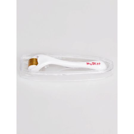 Прибор для очищения лица MYBLISS Мезороллер 540 игл Золотые иглы 0,75мм  для лица, шеи и зоны вокруг глаз медицинские иглы chenj 1 2 угловые 10 шт