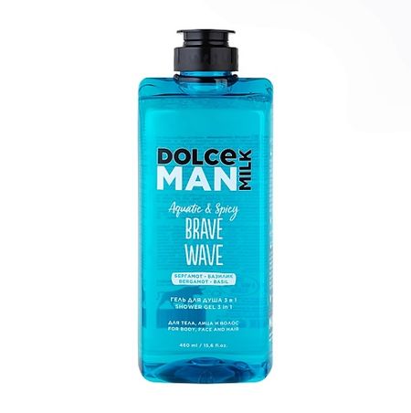 Гель для душа DOLCE MILK Гель для душа 3 в 1 Лихая Волна Brave Wave Man