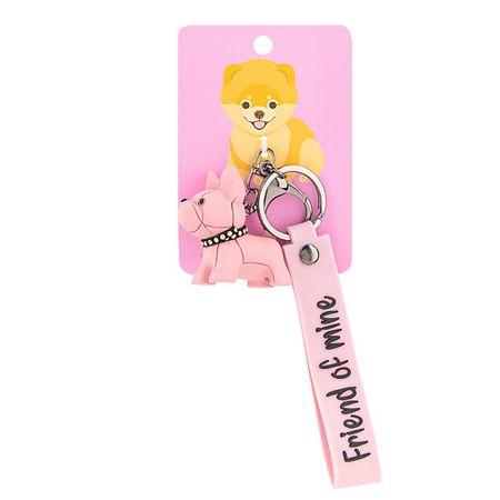 Игрушка FRIEND OF MINE Брелок DOG PINK #FOM_mypinkresume