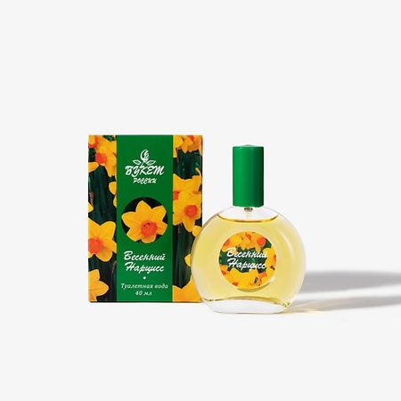 Туалетная вода БУКЕТ РОССИИ Туалетная вода Весенний Нарцисс золотые банкноты россии 8 моделей