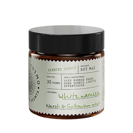 Свеча ароматическая ETERIA COSMO Ароматическая свеча в банке Нарцисс нероли и мускус