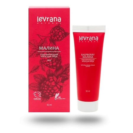 Крем для лица LEVRANA Крем для лица тонизирующий Малина Raspberry Natural Facial Cream shchv камера ночного видения raspberry pi 5мп