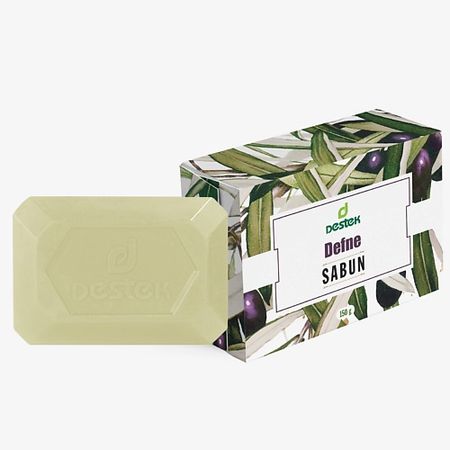 Мыло твердое для умывания DESTEK Мыло с масло лавра для лица, тела и волос мыло dalan cream масло авокадо 125г