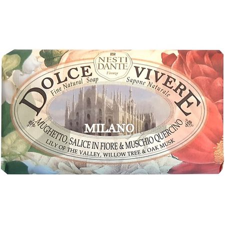Мыло твердое NESTI DANTE Мыло Dolche Vivere Milano мыло твердое nesti dante мыло emozioni in toscana garden in bloom