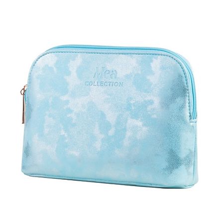 Косметичка MEA МЕА Косметичка велюровая голубая