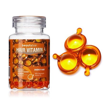 Масло для волос BEAUTY BAR Масло в капсулах для энергии и питания волос с корнем имбиря и медовым маслом лапчатка белая в капсулах 90шт сила феникса