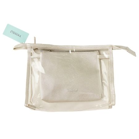 Косметичка ЛЭТУАЛЬ TWINKLE Косметичка Set of 2 Silver