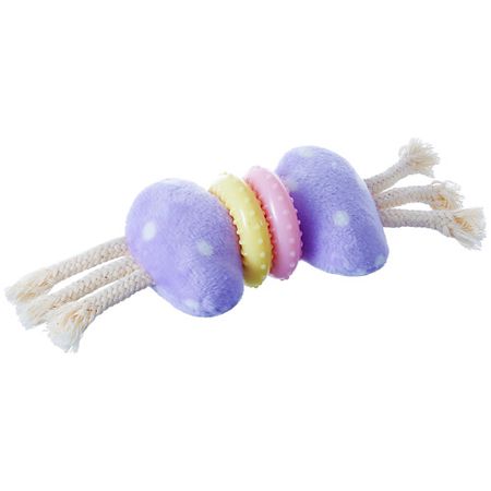 Игрушка ZOO ONE Игрушка для маленьких пород собак и щенков Кость с мячом TRP апорты nunbell игрушка для собак мяч 7 см