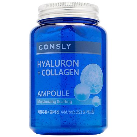 Сыворотка для лица CONSLY Сыворотка ампульная многофункциональная укрепляющая с гиалуроновой кислотой и коллагеном All-In-One Ampoule uni jetstream oak многофункциональная ручка