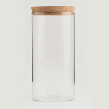 Банка для хранения KIMBERLY Банка для хранения с крышкой пробкой, 1400 мл. стеклянные бутылочки с пробкой chzhg 100 шт