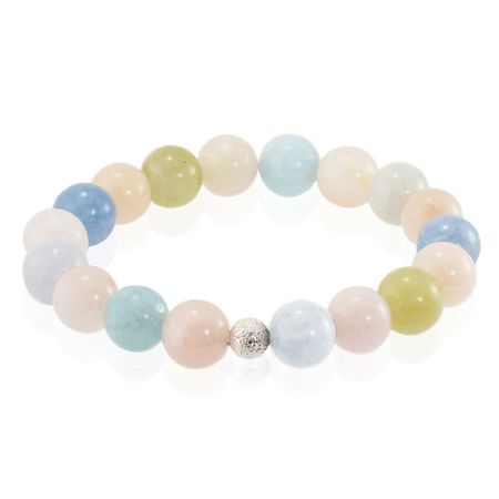 Браслет ALERIE-ACCESSORIES Браслет из натуральных бериллов Forever Pastel 1pcs vacuum cleaner electric floor brush head for redmond rv ur359 handheld vacuum cleaner parts accessories floor brush head