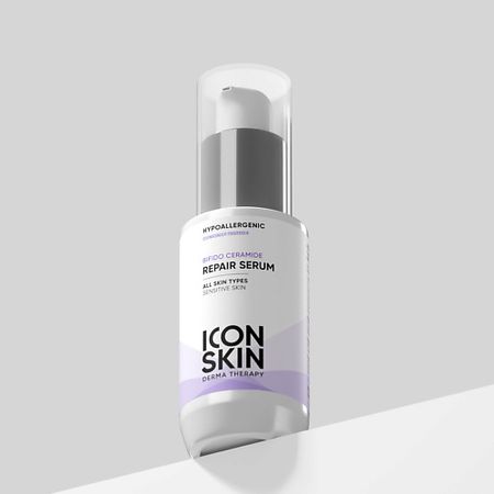 Сыворотка для лица ICON SKIN Восстанавливающая сыворотка для лица Bifido Ceramide с комплексом церамидов и пребиотиков сыворотка концентрат icon skin с гиалуроновой кислотой 30 мл
