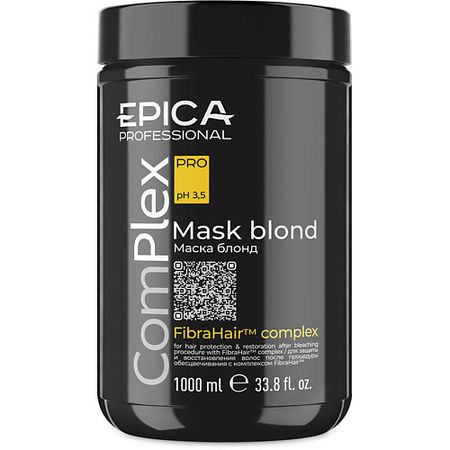 Маска для волос EPICA PROFESSIONAL Маска для защиты волос после процедуры обесцвечивания Complex PRO