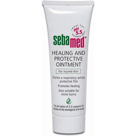 Бальзам для тела SEBAMED Защитная мазь для поврежденной кожи Healing And Protective Ointment акридерм ск мазь для наружного применения 15г