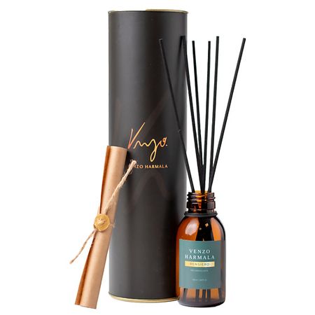 Аромадиффузор VENZO HARMALA Ароматический диффузор мята, табак, ваниль настой ароматический для бани главбаня мята 400 мл