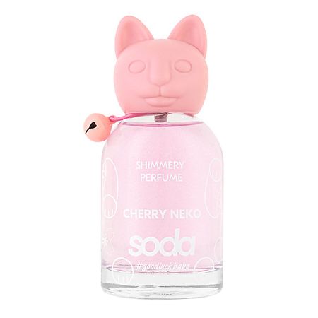 Туалетная вода SODA Cherry Neko Shimmery Perfume #goodluckbabe канифольная статуэтка манeki neko gohand