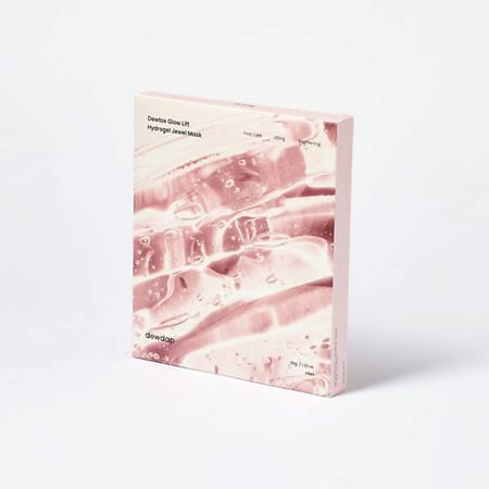 Маска для лица DEWDAP Маска- лифтинг для лица гидрогелевая DEWTOX GLOW LIFT HYDROGEL JEWEL MASK 4 шт