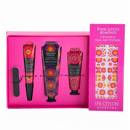 Крем для рук SPA CEYLON Набор для ухода за руками и ногтями 