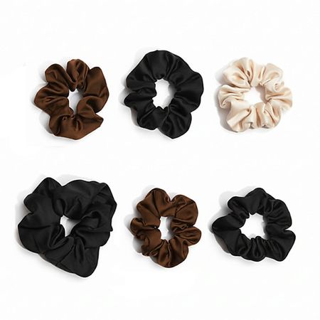 Резинка для волос VIBERIA Шелковая резинка для волос, набор шелковые резинки женские, детские, 6 шт искусственные шелковые букетики одуванчиков zqnycy 3 5 шт