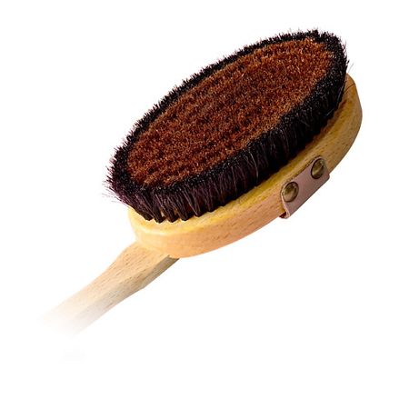 Щетка для тела MALDIVES DREAMS Премиальная щетка для сухого энергетического массажа с нитями бронзы щетка для тела maldives dreams премиальная щетка для сухого массажа из микса конского волоса и листьев агавы