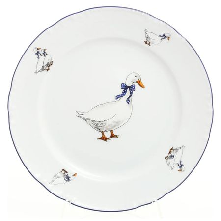 Тарелка десертная Thun 1794 Констанция Гуси 21 см