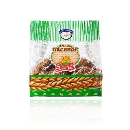 Печенье Полет Овсяное 5 злаков, 300 г кабошоны из смолы рыбий печенье 10 шт ywbeads 13x18 мм