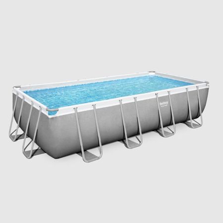 Бассейн прямоугольный Bestway 488х244х122 см (56670 ) пластиковые соединители для садовых труб shsmfc