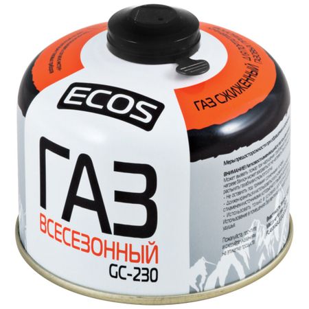 Баллон газовый универсальный всесезонный Ecos GC-230 одноразовый 0,52 л паяльные жала t12 hakko