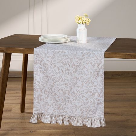 Скатерть-дорожка Кружева и цветы/Lace e Fiori