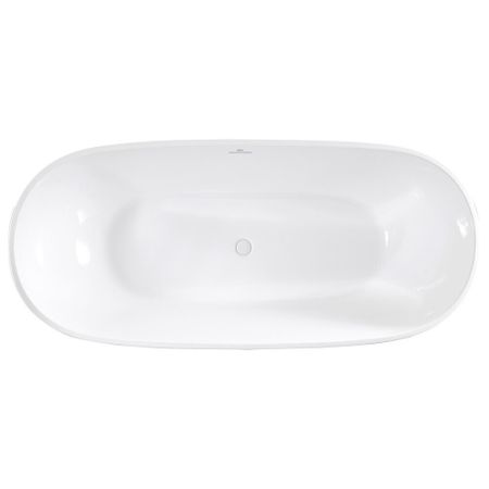 Ванна акриловая Abber 160х81,5 см отдельностоящая с ножками (AB9263-1.6) ванна акриловая abber 150х70 см отдельностоящая с ножками ab9222 1 5