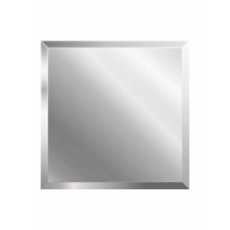 Плитка зеркальная квадратная 200х200х4 мм Continent серебряная с фацетом (4 шт.=0,16 кв.м) текстипион зеркальная струнная занавеска для двери 1 шт