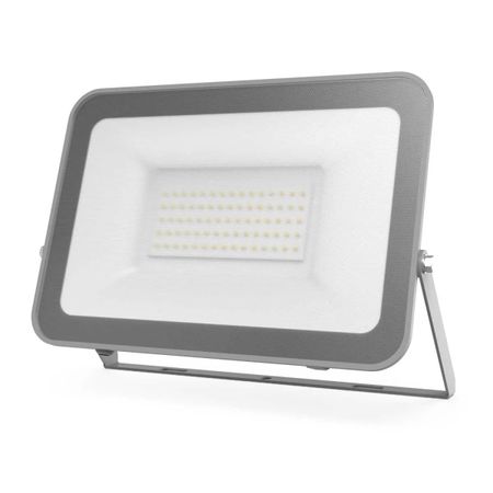 Прожектор Gauss Qplus 50W 5250lm 6500K 200-240V IP65 графитовый LED