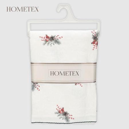 Скатерть Hometex снежная ночь хлопок/полиэстер 140х300 см скатерть дорожка бежевая вязаная крючком полиэстер хлопок