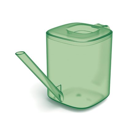 Лейка Prosperplast Tubi 1 л прозрачный зеленый