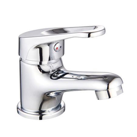 Смеситель для раковины Eco однорычажный хром (354 ECO) кольцо для слива раковины huxuan серебристого а