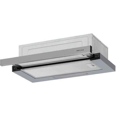 Кухонная вытяжка телескопическая Krona Kerry E 600 Inox PB V2 60 см нержавеющая сталь корзина для кофейного фильтра breville 54 мм нержавеющая 1 2 чашки