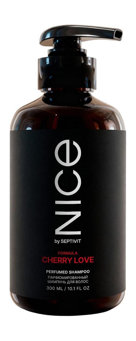 Nice by Septivit Formula Cherry Love Perfumed Shampoo шампунь repharm pepteens elite lost cherry подростковый c пептидами 500 мл