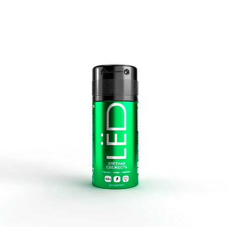 Дезодорант-спрей LЁD Дезодорант-спрей мужской Улётная свежесть