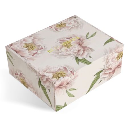 Коробка подарочная Be Smart Peony персиковый 23х26х12 см