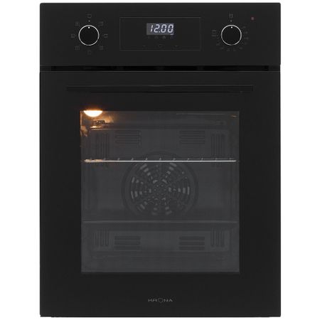 Духовой шкаф электрический встраиваемый Krona Ritus 45 BL/BL G2 447 мм черный духовой шкаф электрический встраиваемый lex edp 093 595 мм кремовый chao000324