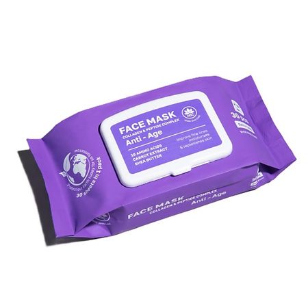 Маска для лица NAME SKIN CARE Тканевые маски для лица Коллаген и Пептиды металлические филигранные маски