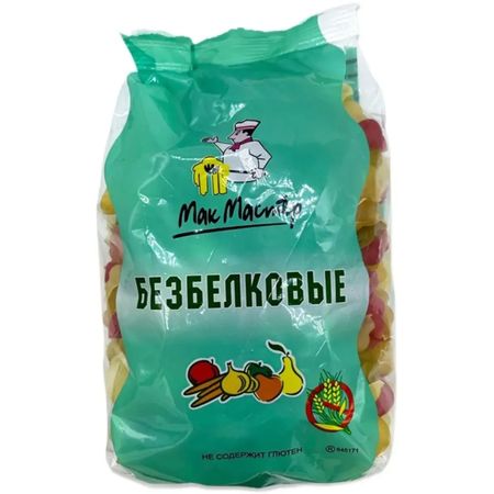Изделие макаронные МакМастер без белка, без глютена, овощные 300 г