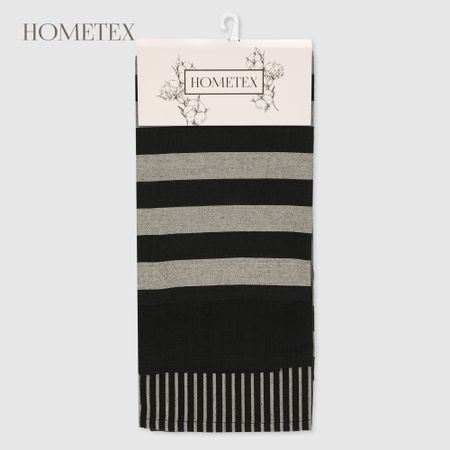 Набор кухонных полотенец Hometex полоска 3шт 50x70 см кухонных полотенец из микрофибры bear family 9 шт