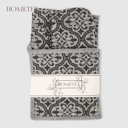 Набор кухонный Hometex фартук/прихватка/рукавица вензель водонепроницаемый кухонный фартук с карманами