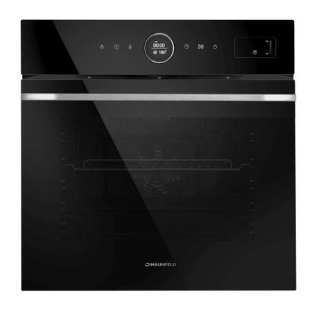 Духовой шкаф электрический встраиваемый Maunfeld EOEH7617STB 595 мм черный хлопковые рукавицы для духовки в форме рыбы