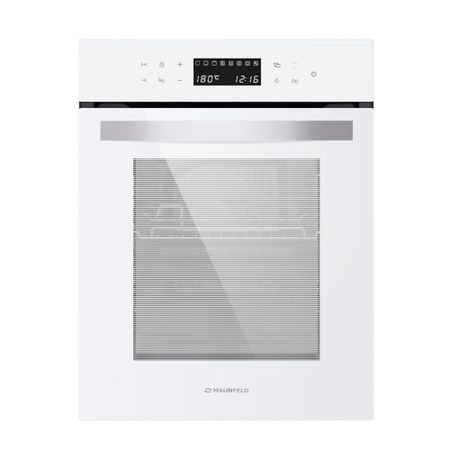 Духовой шкаф электрический встраиваемый Maunfeld EOEH5110W 450 мм белый