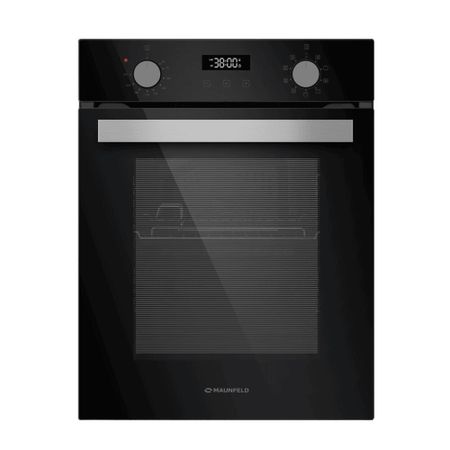 Духовой шкаф электрический встраиваемый Maunfeld EOEM519PB 448 мм черный духовой шкаф электрический встраиваемый lex edp 093 595 мм кремовый chao000324