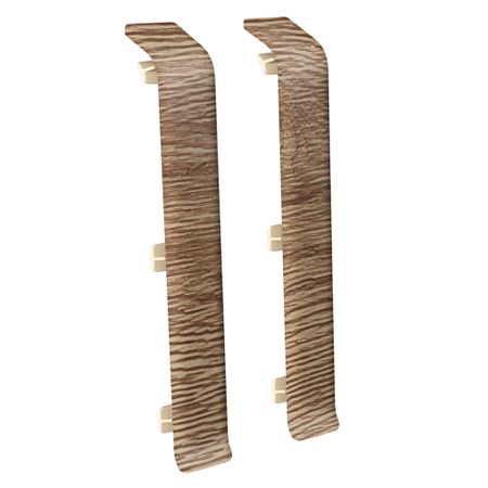 Соединитель Деконика 100 мм дуб рустик Г-профиль (2 шт.)